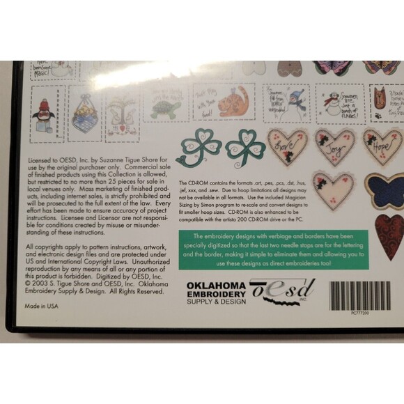 777 Year Round Holiday Fun by Suzanne Embroidery CD Software OESD - Picture 14 of 14